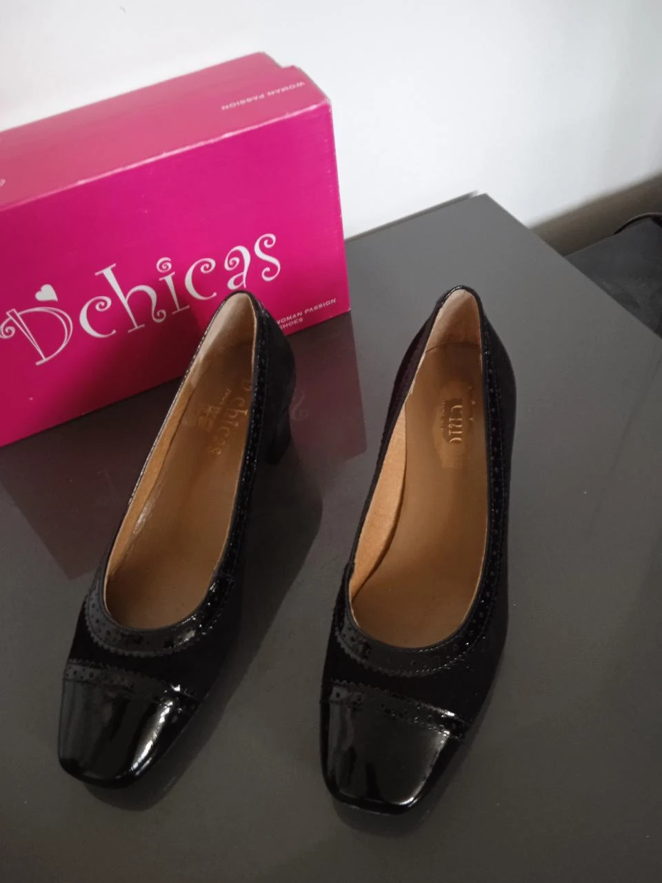 Heeled shoes, Black pumps size 39 – photo 2